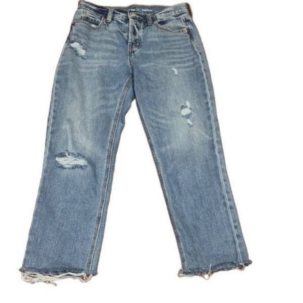 Old Navy High Rise Slouchy Straight Jeans New without Tags  jeans Fit bigger siz